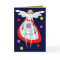 Cute Christmas Angel with Gift & Text card