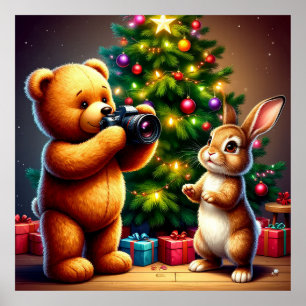 Cute Christmas Animal Decor For Cosy Winter Room