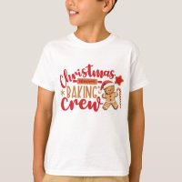 Cute Christmas Baking Crew Gingerbread Man