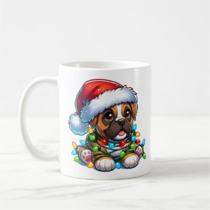 Cute Christmas Boxer Mug