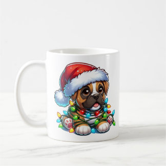 Cute Christmas Boxer Mug