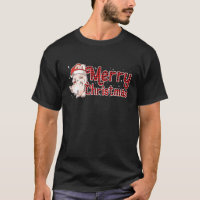 Cute Christmas Bunny Rabbit Santa Claus Red Plaid