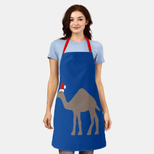 Cute Christmas Camel Apron
