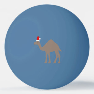 Cute Christmas Camel Ping Pong Ball
