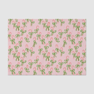 Cute Christmas Candy Canes Xmas Holiday Gift Tissue Paper