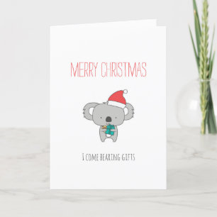 Cute Christmas Card from Australia - Personalise