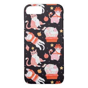 Cute Christmas Cats iPhone 8/7 Case