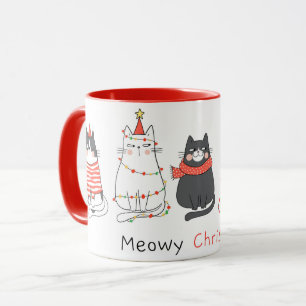 Cute Christmas Cats Mug