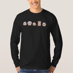 Cute Christmas Cats Snow Globe Hot Cocoa Sweater R