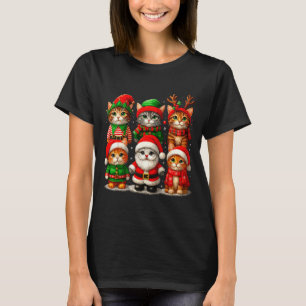 Cute Christmas Cats T-Shirt