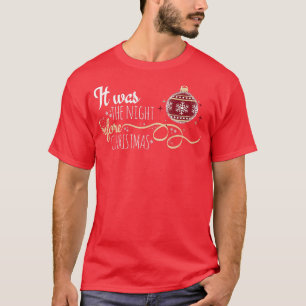 Cute Christmas Celebration Happy Holiday Ornament T-Shirt