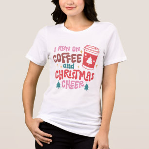 Cute Christmas Cheer Tri-Blend Shirt