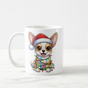 Cute Christmas Chihuahua Mug