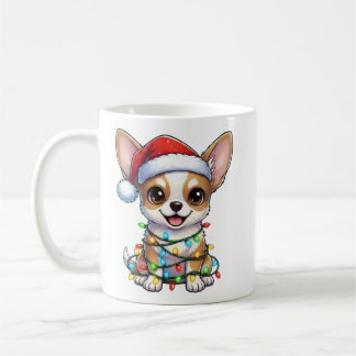 Cute Christmas Chihuahua Mug