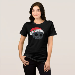Cute Christmas Coal Tri-Blend Shirt