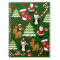 Cute Christmas Collage Design with Santa