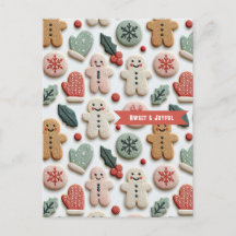 Cute Christmas Cookie Pattern