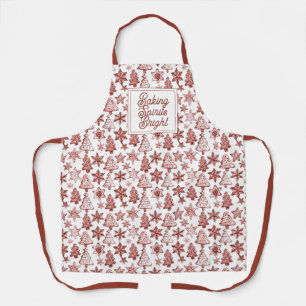Cute Christmas Cookies Baking Christmas Bright Apron