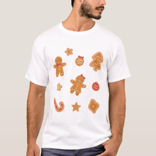 Cute Christmas Cookies Collection T-Shirt