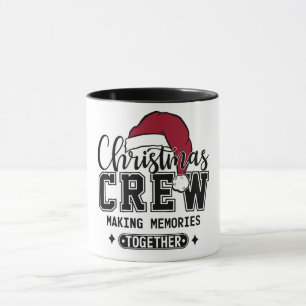 Cute Christmas Crew Making Memories Mug