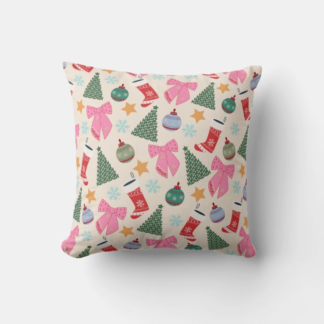 Cute Christmas Cushion (Front)