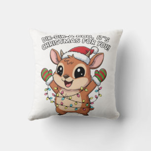 Cute Christmas Dik-Dik – Festive Holiday Lights &  Cushion
