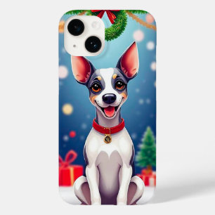 Cute christmas dog Case-Mate iPhone 14 case