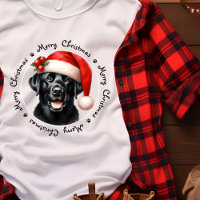 Cute Christmas Dog Festive Labrador Retriever