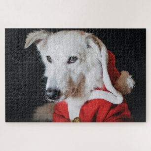 Cute Christmas Dog  Puzzle