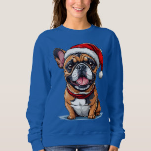 Cute christmas dog sweatshirt
