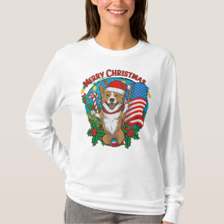 Cute Christmas Dog T-Shirt