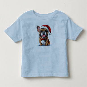 Cute christmas dog toddler T-Shirt