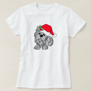 Cute Christmas Doggie Women's Basic T-Shirt