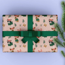 Cute Christmas Doggies with cosy sweaters Pink