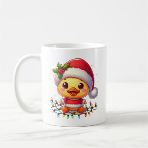 Cute Christmas Duck Cartoon Santa-68362 Coffee Mug