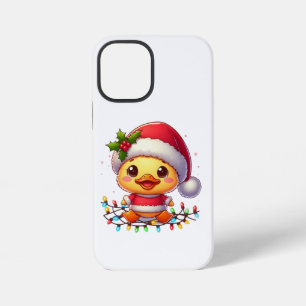 Cute Christmas Duck Cartoon Santa-68362 iPhone 12 Mini Case