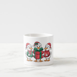 Cute Christmas Ducks Cartoon Art-68105 Espresso Cup
