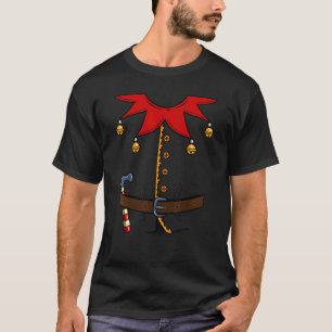 Cute Christmas Elf Costume   Xmas Holiday T-Shirt