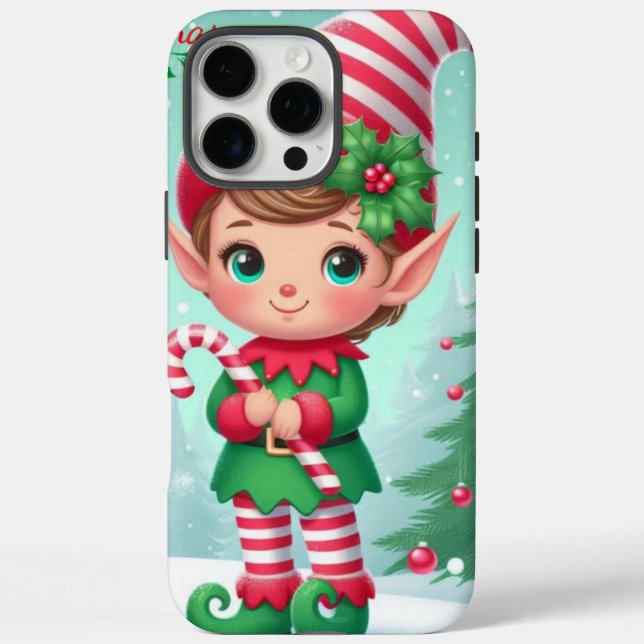 Cute Christmas elves  Case-Mate iPhone Case (Back)