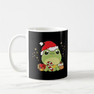 Cute Christmas Frog Coffee Mug