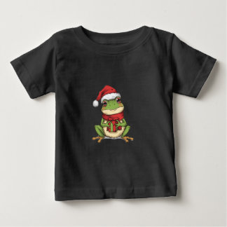 Cute Christmas Frog Sweater - Santa Frog Holding G
