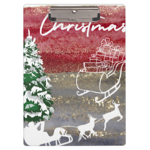Cute Christmas Gift  Clipboard
