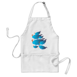 Cute Christmas Gifts: Whales Standard Apron