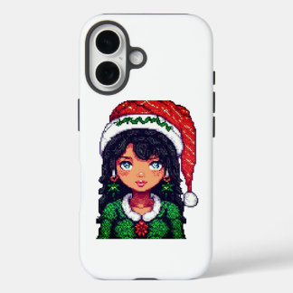 Cute Christmas girl  iPhone 16 Case