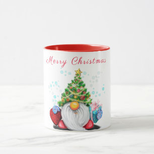 Cute Christmas Gnome Mug