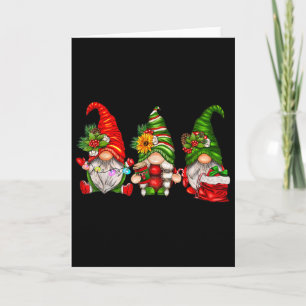 Cute Christmas Gnomes  Card