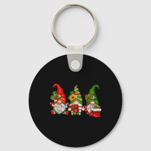 Cute Christmas Gnomes Family Matching Christmas 20 Key Ring
