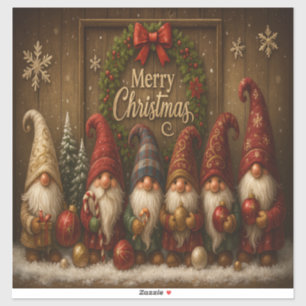Cute Christmas Gnomes Merry