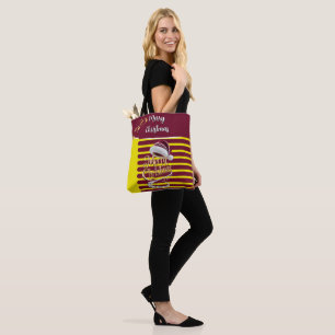 Cute Christmas hat Tote Bag