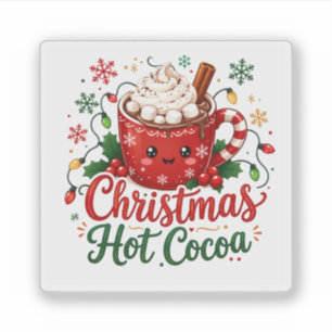 Cute Christmas Hot Cocoa Mug